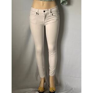 Burberry Brit White  Jeans Stretch Cotton Designer Denim Women’s casual luxury
